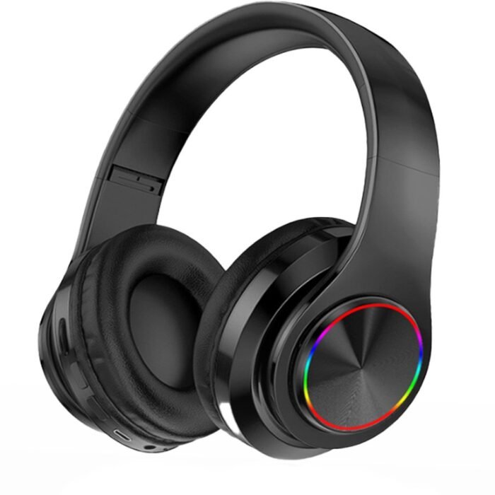KINSI Gaming Headset met Bluetooth 5.3 - Draadloze Hoofdtelefoon met 3 Verbindingsmodi (Bluetooth/TF-Kaart/AUX) - 50mm Drivers & Ruimtelijk Geluid
