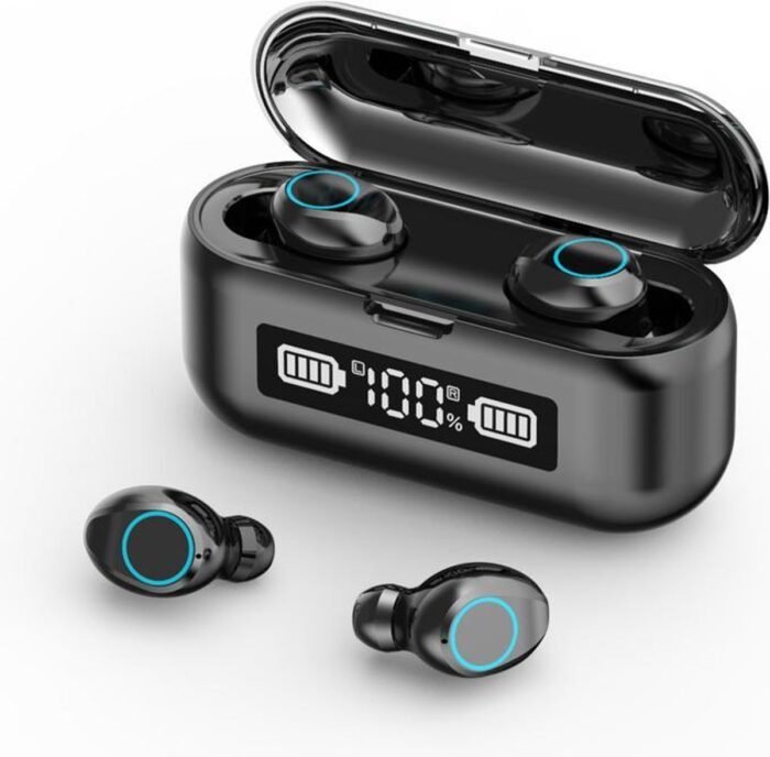 TWS - Draadloze oortjes / in-ear oordopjes - Bluetooth Draadloze buds - Luxe indicator - Zwart
