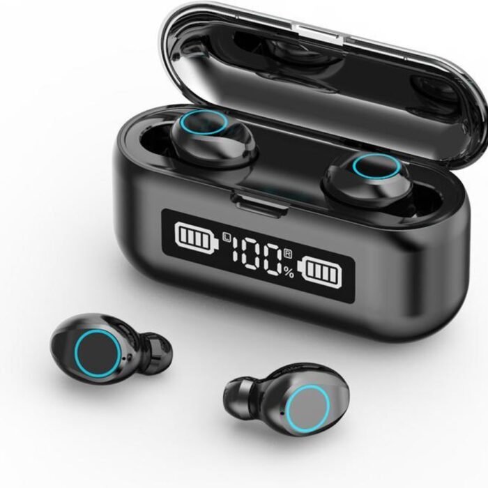 TWS - Draadloze oortjes / in-ear oordopjes - Bluetooth Draadloze buds - Luxe indicator - Zwart