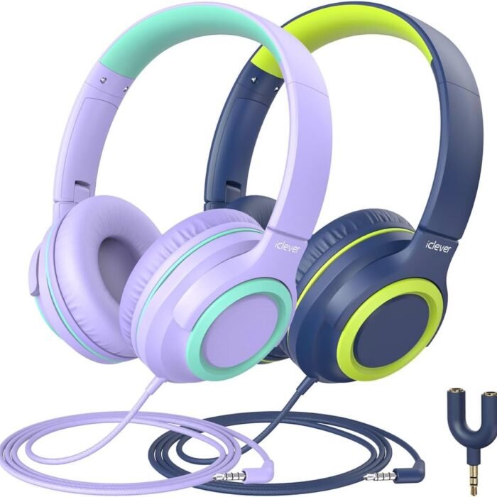 Kinderheadset met Volume Beperking - Opvouwbare Hoofdtelefoon voor Kinderen