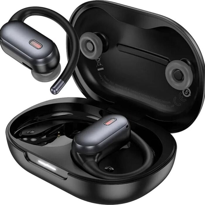 Hoco EA7 TWS Headset ANC/ENC Noise Cancelling Open-Ear Draadloze Oordopjes Zwart