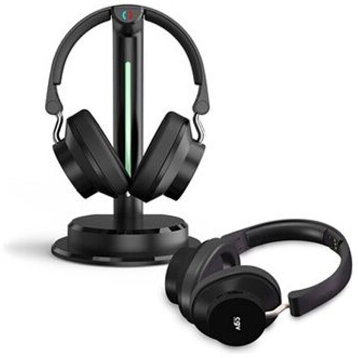 TV-hoofdtelefoon - CGV - Prelude 3 Duo - Over-ear - Bedraad - Zwart