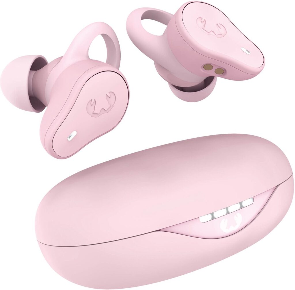 Fresh 'n Rebel Twins Move - Sport Oordopjes - Draadloos - Waterdicht IPX4 - Pastel Pink