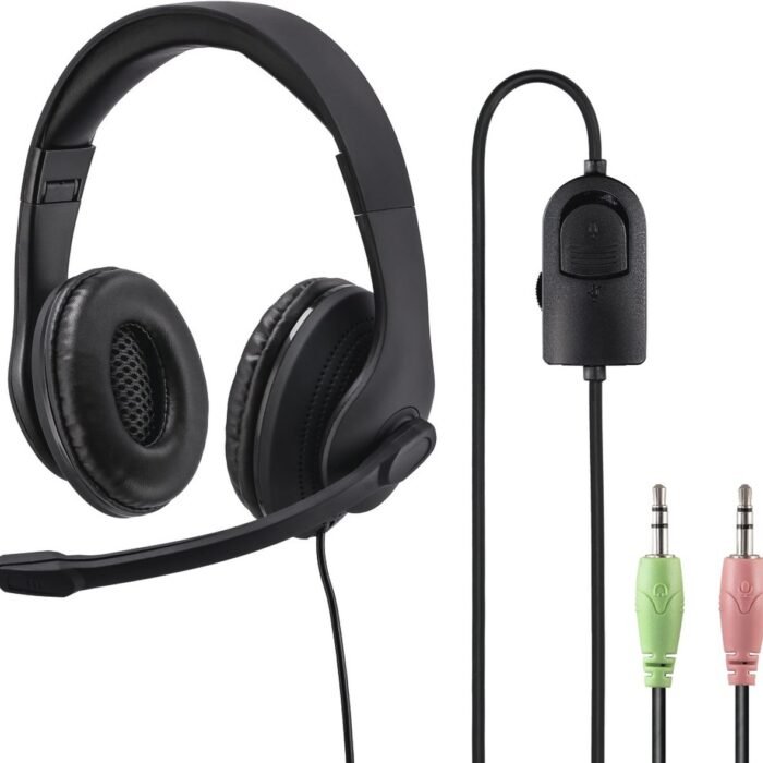 Hama PC-Office-headset "HS-P200", stereo, zwart