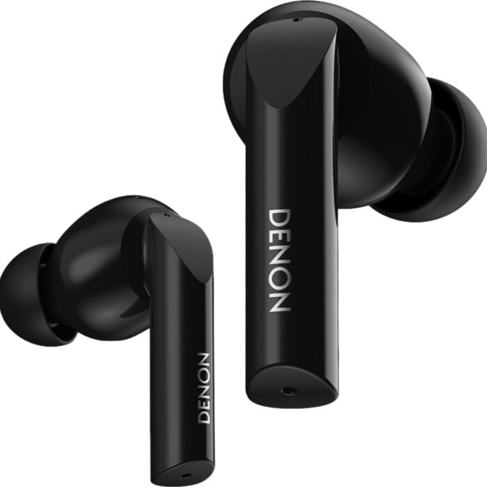 Denon AH-C840NCW Draadloze In-Ear Oordopjes, Bluetooth, Actieve Noise Cancelling, Waterbestendig, Heldere Gesprekskwaliteit - Zwart