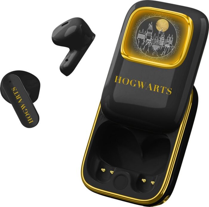 Harry Potter - draadloze oordopjes - scherm met LED verlichting - met oplaadcase - touch control - lange batterijduur - TWS earpods bluetooth