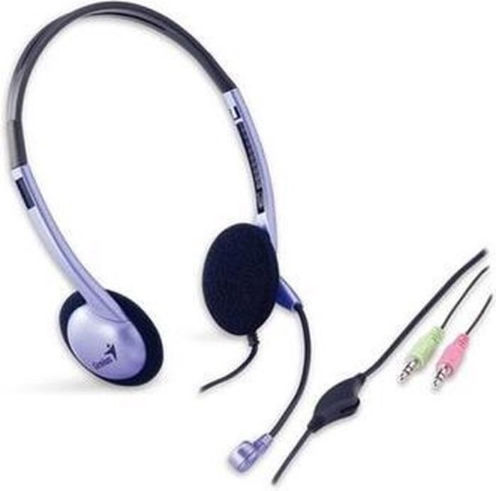 Genius HS-04S Headset Bedraad Hoofdband Kantoor/callcenter Zilver