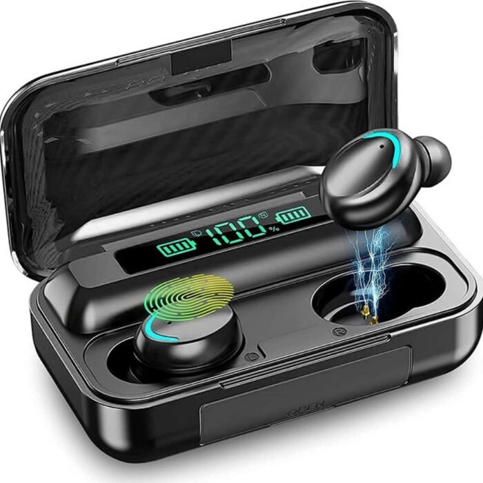 Draadloze Oordopjes - Bluetooth Oortjes - Koptelefoon - Wireless Earbuds - en Samsung Alternatief - met Oplaadcase - Zwart - Good lifehacks