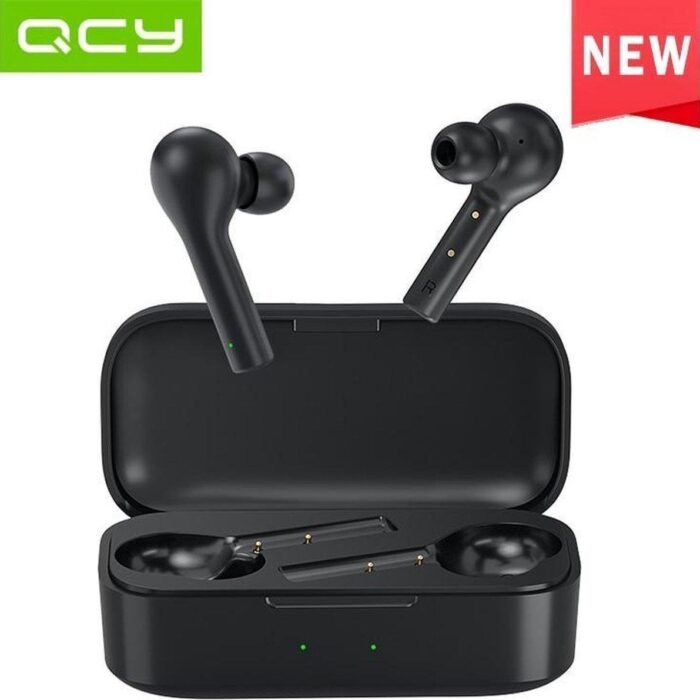 QCY T5 - Draadloze bluetooth oortjes - Oplaadcase - Zwart - BT 5.0