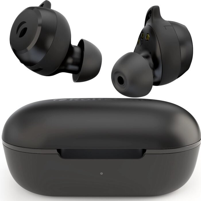 Rolfstone Nova Sport - Volledig Draadloze Oordopjes – Zweet- en regenbestendig - EXTRA BASS - USB-C - Touch - Wingtips - Sport oortjes - Bluetooth oordopjes - Blijven altijd zitten - Qi Draadloos opladen - 7u op 1 lading
