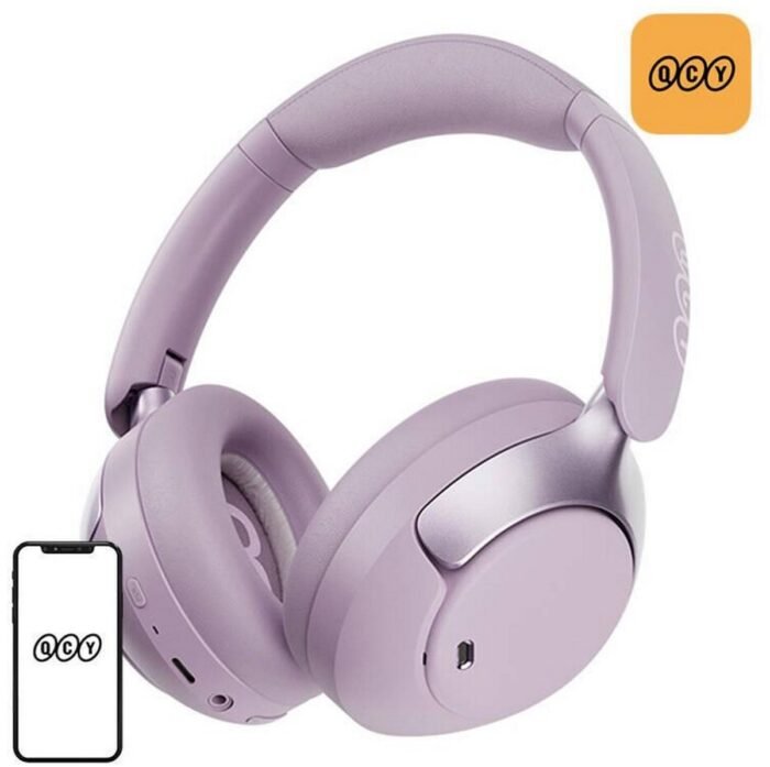 QCY - H3 Pro purple - Hoofdtelefoon