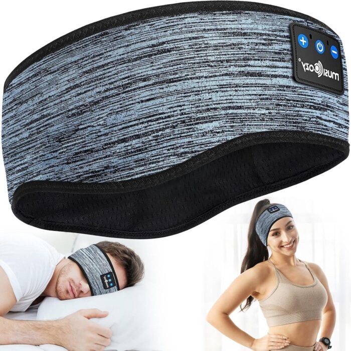Bluetooth hoofdband sporthoofdtelefoon met lange speeltijd - hifi-stereo - ergonomisch - technische gadgets - dames heren.