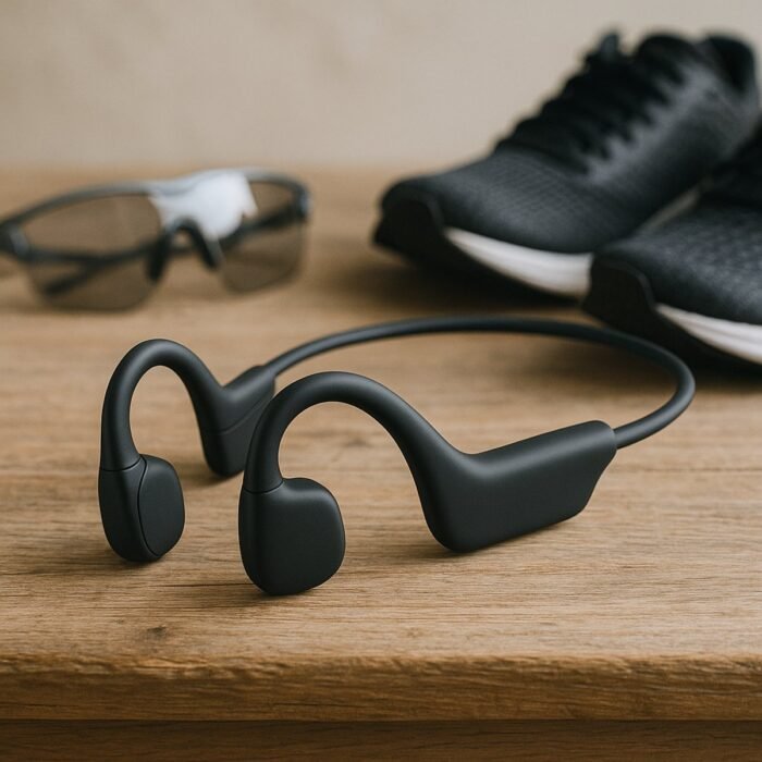 Dutch Wanted RunS22 - Hardloop oordopjes - Draadloze oordopjes - Sporthoofdtelefoon - Wireless oordopjes - Sport oortjes - Noise cancelling - Zwart