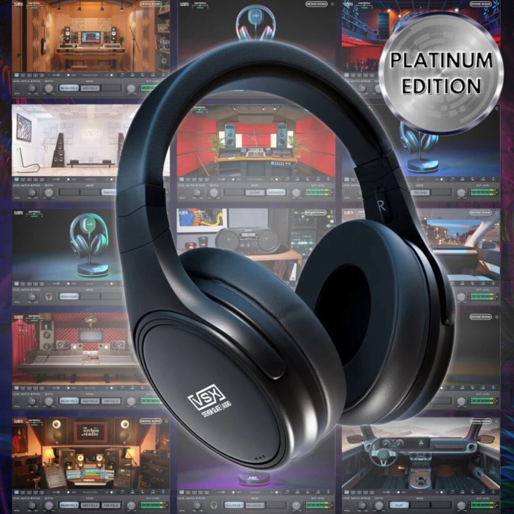 Steven Slate Audio VSX Platinum Edition - Gesloten koptelefoon