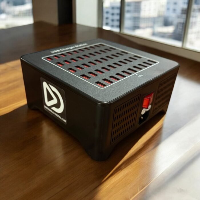 50 Poort USB oplaadstation USB-50-250W-2A | oplader snellader 50 poorten USB | Dolly Digital©