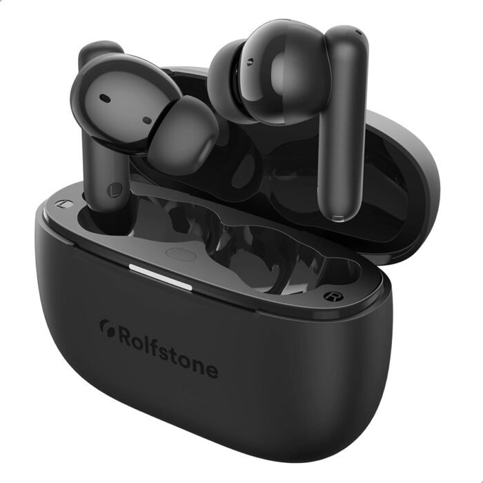Rolfstone Luna - Active Noise Cancelling Oordopjes - Multipoint pairing - Ambient Mode - Draadloze ANC oortjes draadloos - Handsfree bellen - Bluetooth oordopjes