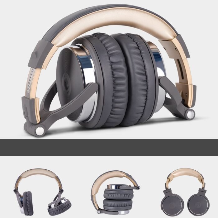 OneOdio Wired Pro 20 Grey-gold Headphones