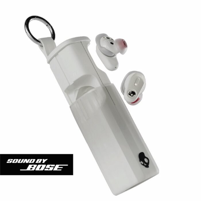 Skullcandy Method 360 ANC - Draadloze Oordopjes - Sound by Bose - Oortjes Draadloos - Geschikt voor Apple & Android - Active Noise Cancelling Oordopjes - Wit
