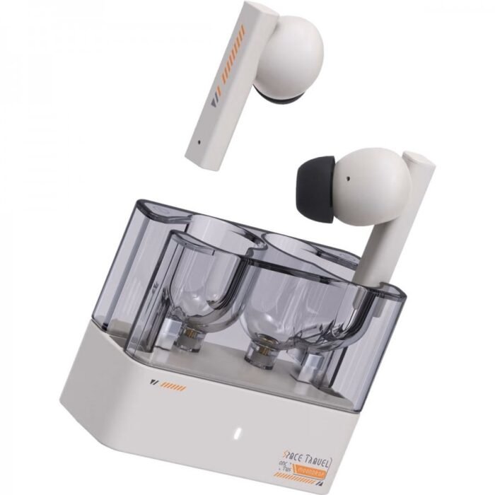 Moondrop Space Travel - Bluetooth Oordoppen - Actieve Noise Cancelling - True Wireless - Lange Batterijduur - HiFi Geluid - Comfortabel Design - Wit