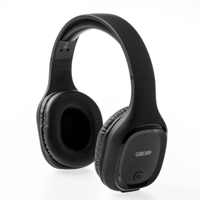 Grixx - Koptelefoon Bluetooth Overband - Zwart