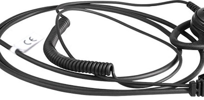 DerComms® oorschelp - headset - oortje voor Motorola CLP446e en CLPe portofoon