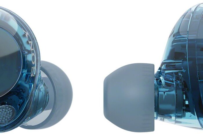 Sony WF-C710N - Draadloze oordopjes met Noise Cancelling - Transparant Blauw