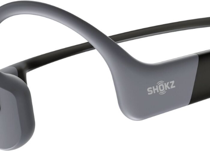 Shokz OpenSwim Pro - Sporthoofdtelefoon - Bone Conduction Hoofdtelefoon - Open-ear - Grijs