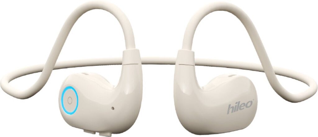 hileo hi76 - Draadloze Oordopjes - Koptelefoon – Wit - Sport - Open-Ear - Bluetooth V5.4 oordopjes – Draadloze oortjes – Geschikt voor IOS/Android - Lang stand-by tijd van 100 uren