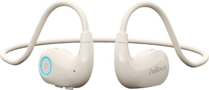 hileo hi76 - Draadloze Oordopjes - Koptelefoon – Wit - Sport - Open-Ear - Bluetooth V5.4 oordopjes – Draadloze oortjes – Geschikt voor IOS/Android - Lang stand-by tijd van 100 uren