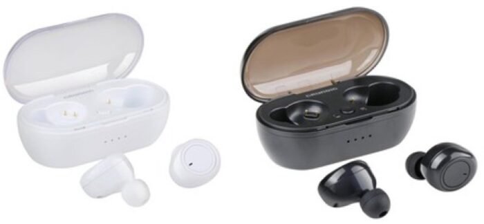 Grundig - Earbuds - True Wireless Stereo - 2 Kleuren (Zwart/Wit) - Lichtgewicht 52 gram - 4 uur batterijduur