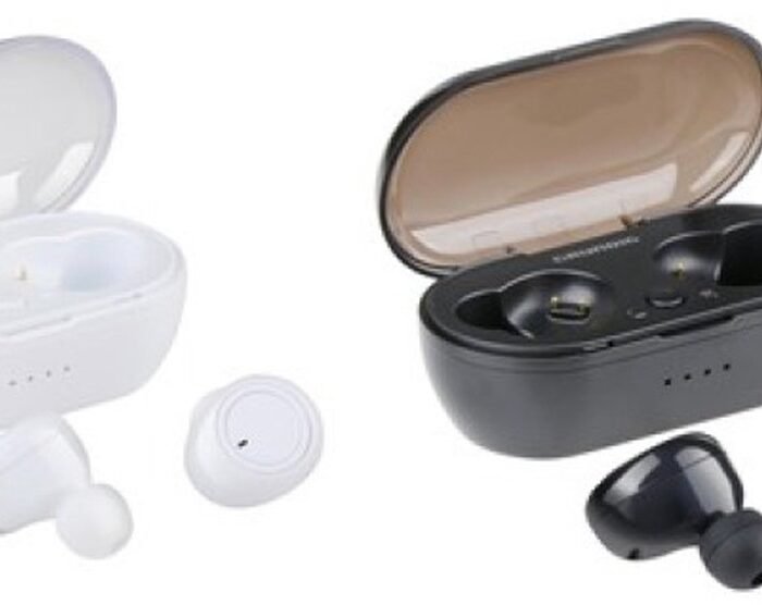 Grundig - Earbuds - True Wireless Stereo - 2 Kleuren (Zwart/Wit) - Lichtgewicht 52 gram - 4 uur batterijduur
