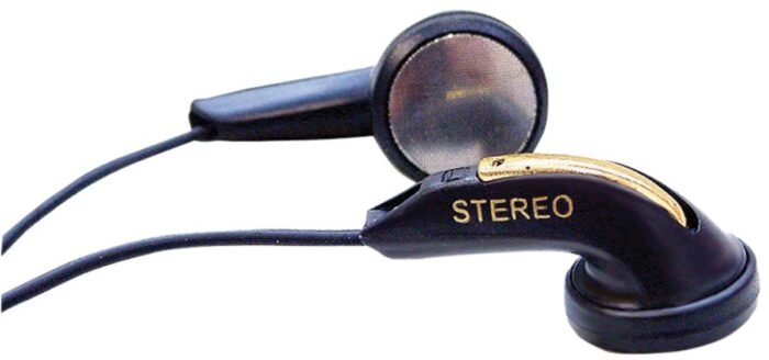 SoundLAB stereo earphones - waterbestendig / zwart - 1,7 meter