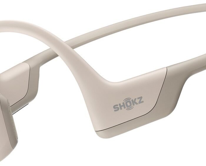 Shokz OpenRun Pro - Bone Conduction - Sporthoofdtelefoon - Beige