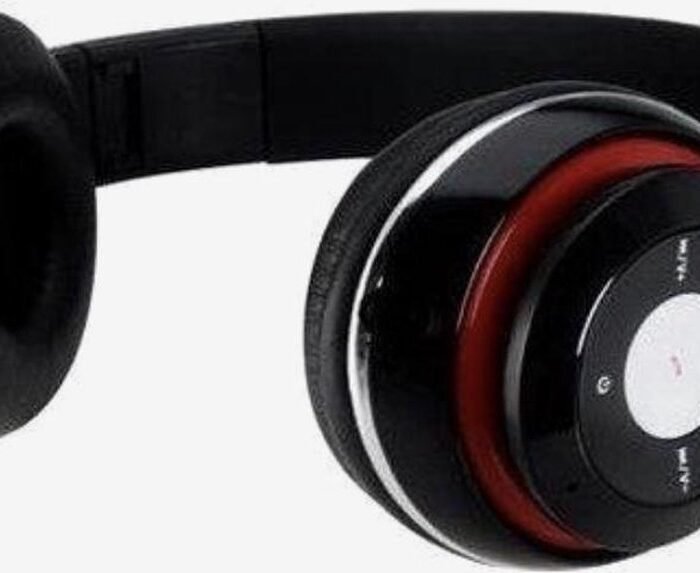 Draadloze koptelefoon - Wireless bluetooth headset - STN16 - FM radio en geheugen poort - zwart