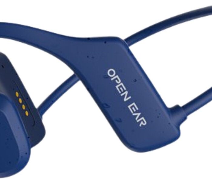 Soundvibe® Bone Conduction Headphone Blauw - Sporthoofdtelefoon - Sport oortjes - Draadloze oordopjes - Waterbestendig - 8GB Interne Geheugenkaart - Sport Koptelefoon - Voor alle Telefoons en Laptops - Hardloop Oortjes - Wireless Earphones