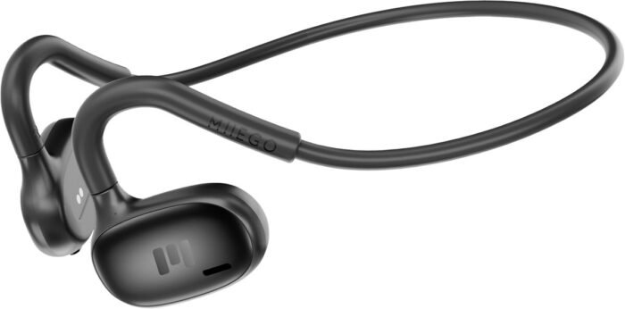 Miiego – openGo AL5 - Zwart - open ear - koptelefoon - sport koptelefoon - hardlopen - wandelen – fietsen - Man en Vrouw
