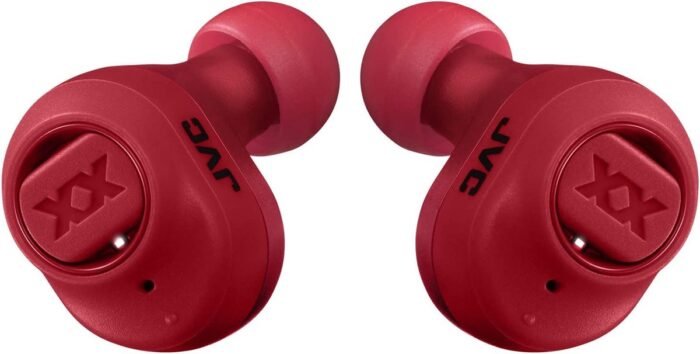 JVC HA-XC50T-R XX True Wireless hoofdtelefoon met ultiem basgeluid - Rood
