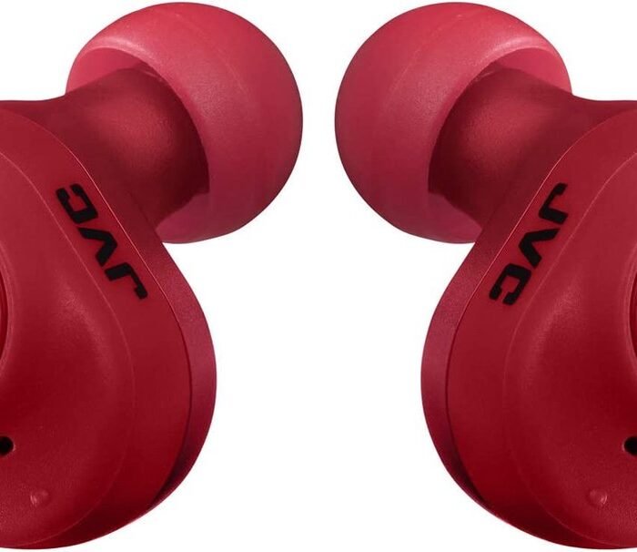 JVC HA-XC50T-R XX True Wireless hoofdtelefoon met ultiem basgeluid - Rood