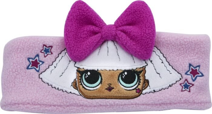 LOL Surprise - kinder koptelefoon hoofdband - volumebegrenzing - zacht fleece - wasbaar (3-8j)