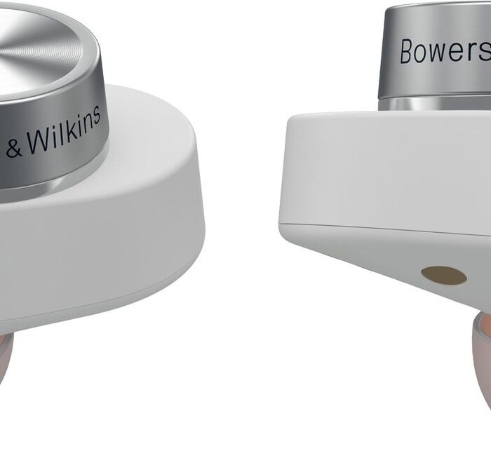 Bowers & Wilkins PI5 S2 Bluetooth oordopjes met Noise Cancelling, Meeslepend geluid en Draadloos opladen - Cloud Grey