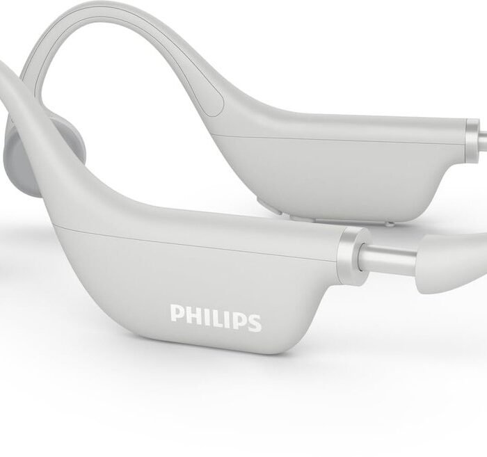 PHILIPS Kids Open-Ear Bone Conduction Bluetooth Headphones TAK4607GY/00