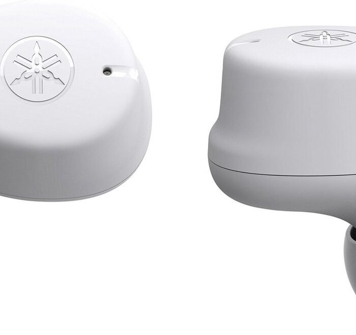 Yamaha TW-E3C Draadloze oordopjes – Bluetooth- in ear Koptelefoon – Grijs