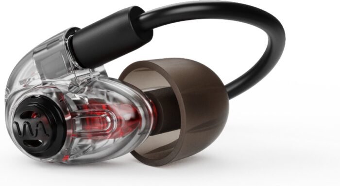 Westone Audio AM PRO X10 In-Ear Monitors - Single Balanced Armature Driver IEM Oortelefoon - Afneembare T2 Kabel - Passieve Ambience Technologie - IEM voor muzikanten en artiesten - Comfortabele Oortjes - Transparant