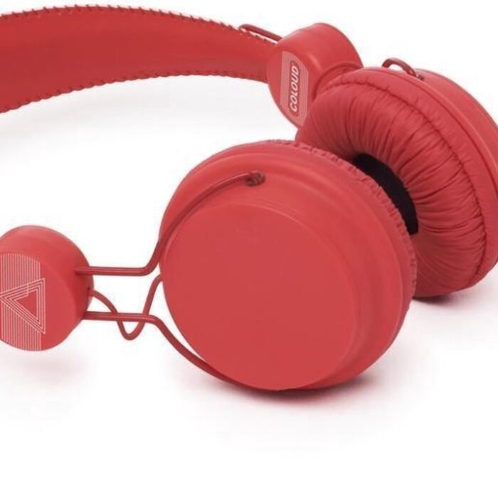 Coloud, Colors Headphone with Microphone (Red)