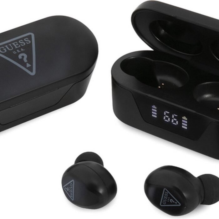 Guess True Wireless Universele Bluetooth In-Ear Oordopjes - Zwart
