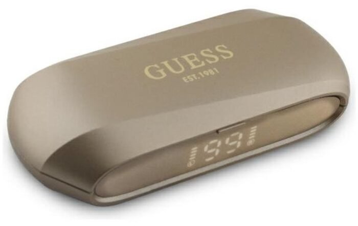 Guess - Bluetooth Oordopjes - TWS + Docking Station - Goud