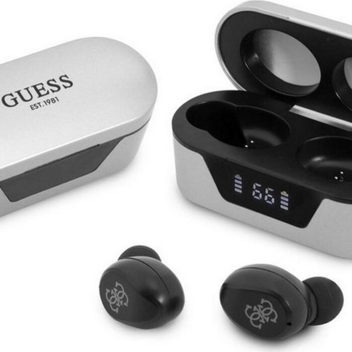 Guess True Wireless Universele Bluetooth In-Ear Oordopjes - Zilver