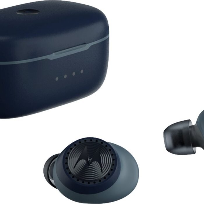 Motorola Verve Buds 200 in-ear headphones - draadloos - zwart - tot 10 uur afspeeltijd - dual-mic