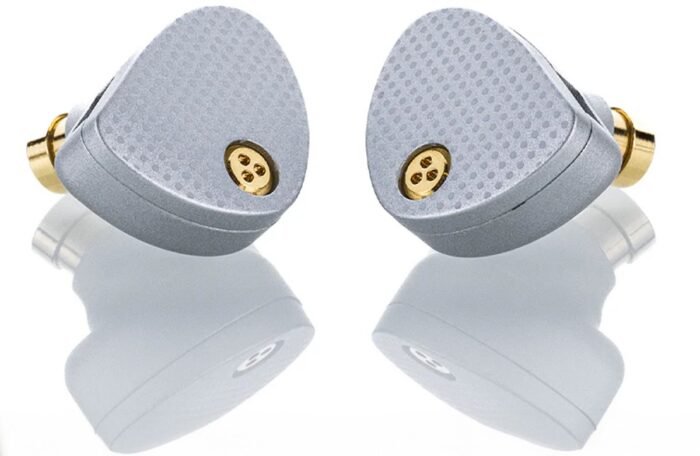 Moondrop Aria 2 - In-Ear Monitor - IEM - Dynamische Driver - Audiofiele Oordoppen - Verwisselbare Kabel - Comfortabele Pasvorm - Zilver