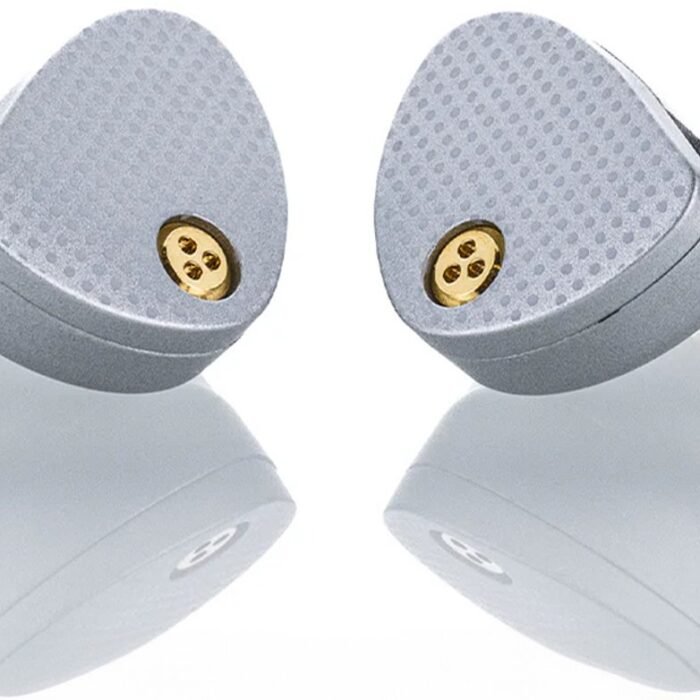 Moondrop Aria 2 - In-Ear Monitor - IEM - Dynamische Driver - Audiofiele Oordoppen - Verwisselbare Kabel - Comfortabele Pasvorm - Zilver
